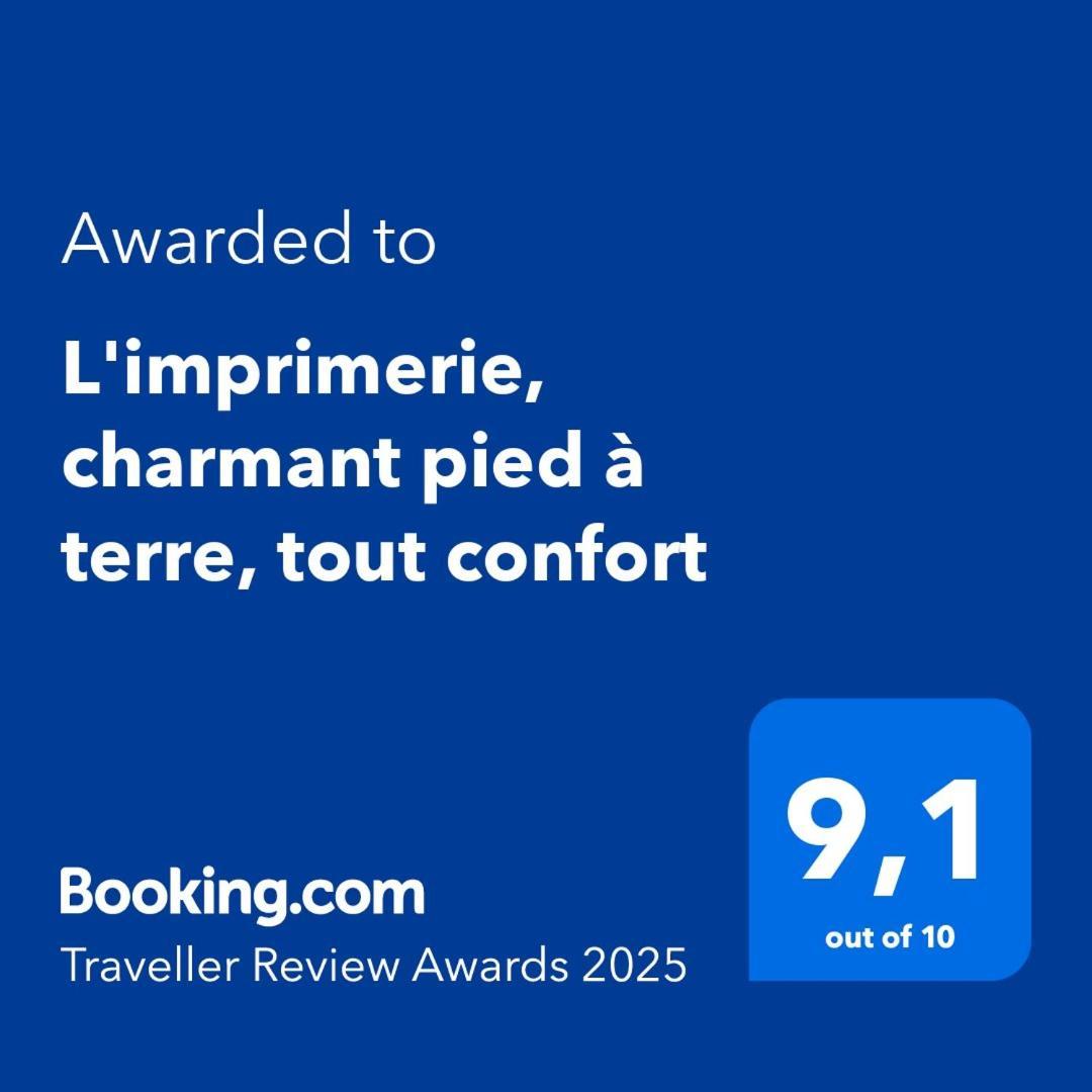 L'Imprimerie, Charmant Pied A Terre Independant Rennes Kültér fotó